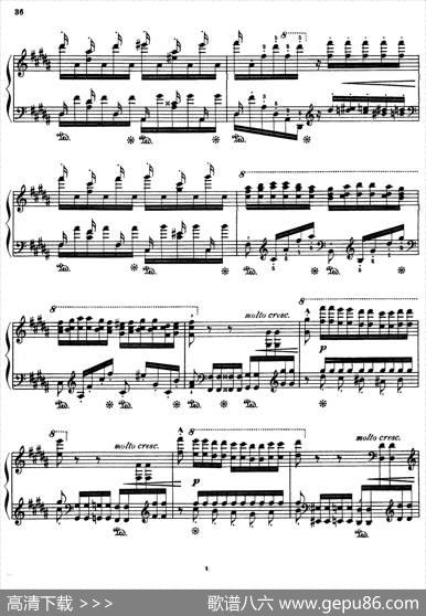 PaganiniEtudesNo.3inG#（6首帕格尼尼大练习曲之Ⅲ）|弗兰茨·李斯特