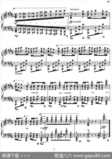 PaganiniEtudesNo.3inG#（6首帕格尼尼大练习曲之Ⅲ）|弗兰茨·李斯特