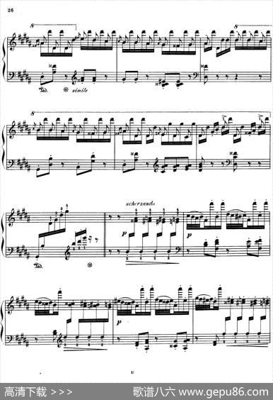PaganiniEtudesNo.3inG#（6首帕格尼尼大练习曲之Ⅲ）|弗兰茨·李斯特