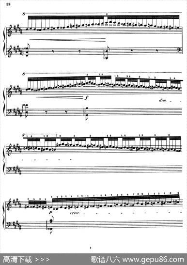 PaganiniEtudesNo.3inG#（6首帕格尼尼大练习曲之Ⅲ）|弗兰茨·李斯特