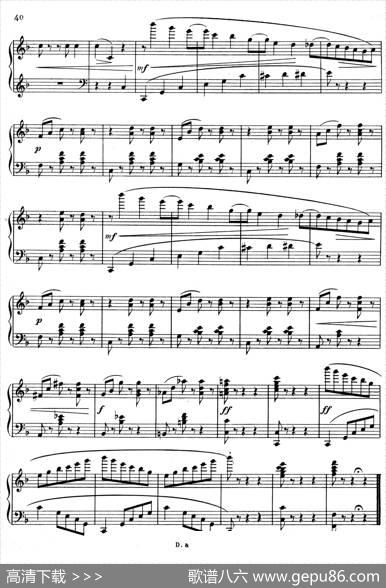 F大调第四圆舞曲ValseNo.4（Op.90）|奥古斯特·杜朗