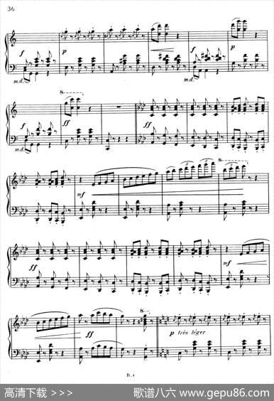 F大调第四圆舞曲ValseNo.4（Op.90）|奥古斯特·杜朗