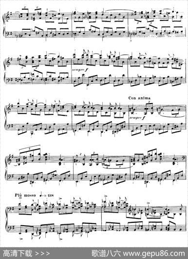 13Nocturnes,NocturneNo.12inEminor（Op.107）|加布里埃尔·福雷