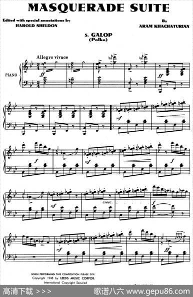 MasqueradeSuite（Ⅴ）|,阿拉姆·伊里奇·哈恰图良