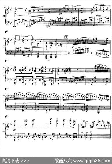 降B大调第二钢琴协奏曲（P1——10）|约翰内斯·勃拉姆斯