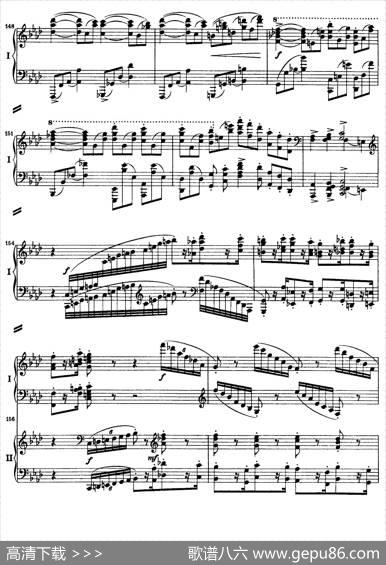 降B大调第二钢琴协奏曲（P11——20）|约翰内斯·勃拉姆斯