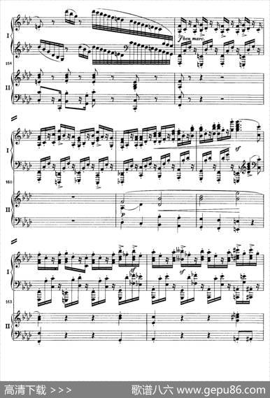 降B大调第二钢琴协奏曲（P11——20）|约翰内斯·勃拉姆斯