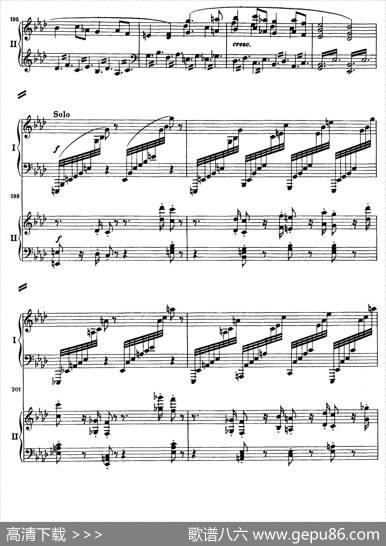 降B大调第二钢琴协奏曲（P11——20）|约翰内斯·勃拉姆斯