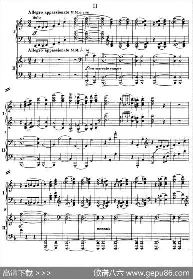 降B大调第二钢琴协奏曲（P41——50）|约翰内斯·勃拉姆斯