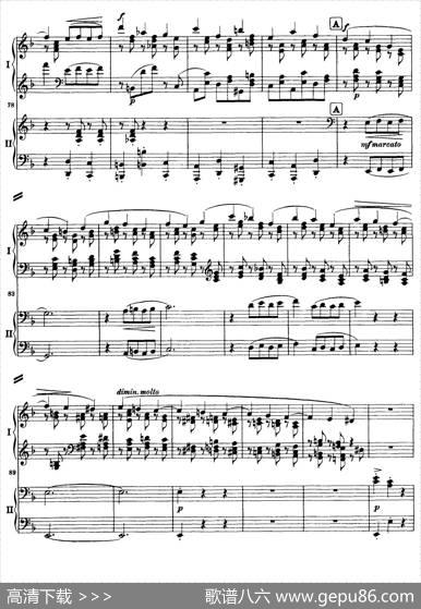 降B大调第二钢琴协奏曲（P41——50）|约翰内斯·勃拉姆斯