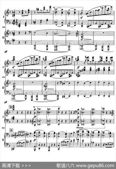 降B大调第二钢琴协奏曲（P41——50）|约翰内斯·勃拉姆斯