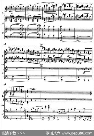 降B大调第二钢琴协奏曲（P61——70）|约翰内斯·勃拉姆斯