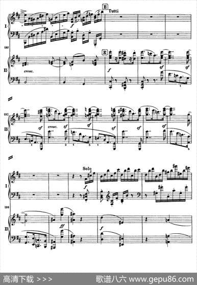 降B大调第二钢琴协奏曲（P81——90）|约翰内斯·勃拉姆斯