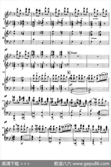 降B大调第二钢琴协奏曲（P91——104）|约翰内斯·勃拉姆斯