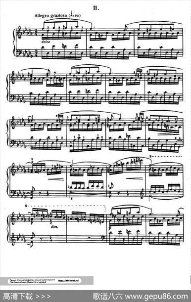 12首钢琴练习曲12EtudesS.136（Ⅱ）|​L,Liszt,弗兰茨·李斯特