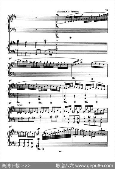 Concertono5K175-2Piano（Ⅰ）|沃尔夫冈·阿玛多伊斯·莫扎特