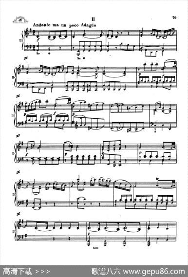 Concertono5K175-2Piano（Ⅱ）|沃尔夫冈·阿玛多伊斯·莫扎特