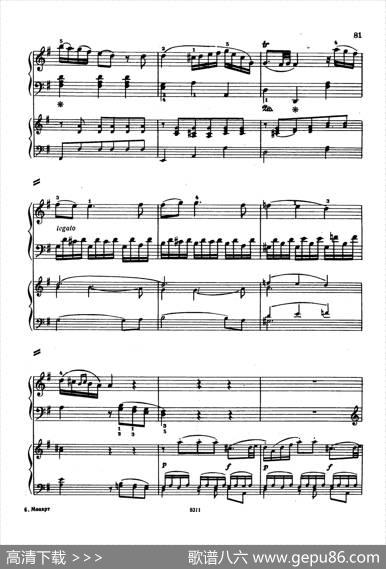 Concertono5K175-2Piano（Ⅱ）|沃尔夫冈·阿玛多伊斯·莫扎特