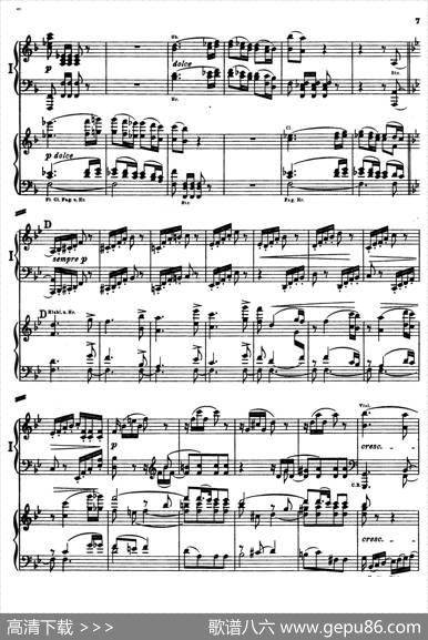 d小调第九交响曲Op.125（双钢琴P3——12）|路德维希·冯·贝多芬