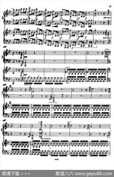 d小调第九交响曲Op.125（双钢琴P3——12）|路德维希·冯·贝多芬