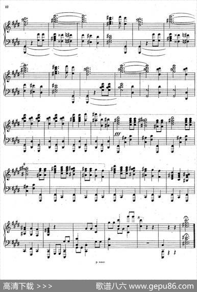 FourPieces4首小品Op.2（Ⅰ）|厄恩斯特·凡·多南依