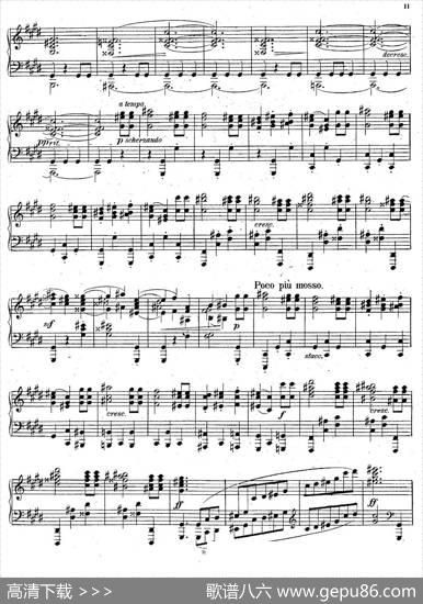 FourPieces4首小品Op.2（Ⅰ）|厄恩斯特·凡·多南依