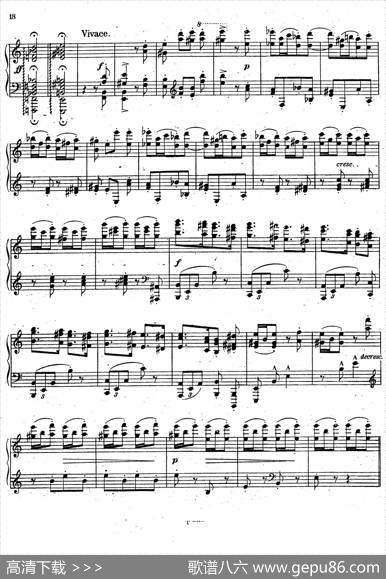 FourPieces4首小品Op.2（Ⅱ）|厄恩斯特·凡·多南依