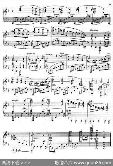 FourPieces4首小品Op.2（Ⅲ）|厄恩斯特·凡·多南依