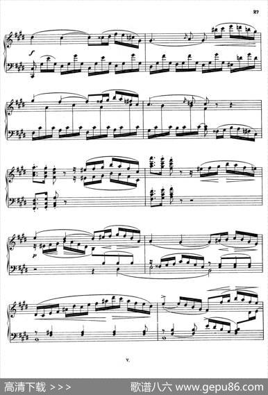 升c小调第一钢琴奏鸣曲（Op.6）|泽维尔·沙温卡