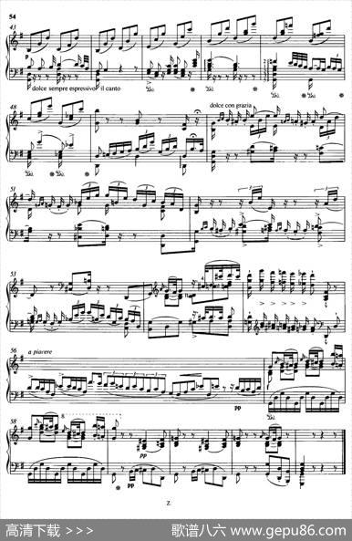 SoiréesMusicalesS.424（《音乐晚会（全12首）》第7首）|李斯特改编
