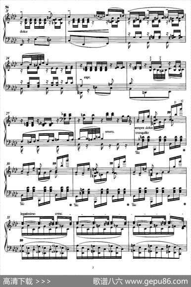 SoiréesMusicalesS.424（《音乐晚会（全12首）》第8首）|李斯特改编