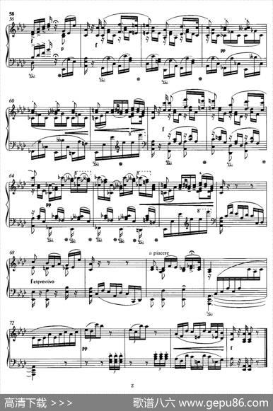 SoiréesMusicalesS.424（《音乐晚会（全12首）》第8首）|李斯特改编