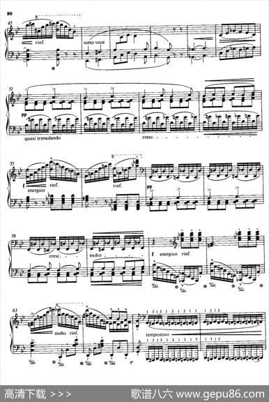 SoiréesMusicalesS.424（《音乐晚会（全12首）》第12首）|李斯特改编