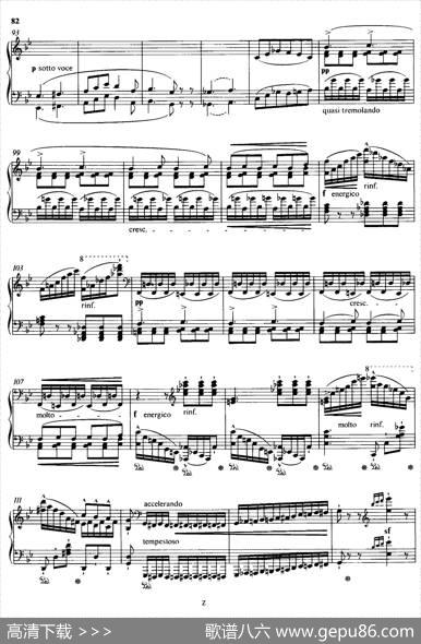 SoiréesMusicalesS.424（《音乐晚会（全12首）》第12首）|李斯特改编