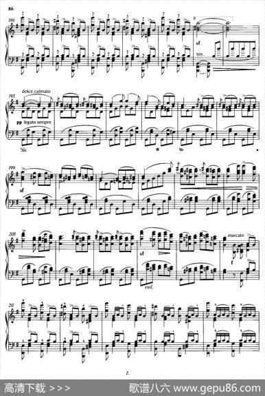SoiréesMusicalesS.424（《音乐晚会（全12首）》第12首）|李斯特改编