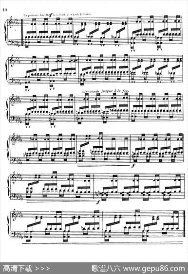 GrandeEtudedeConcertTremoloOp.58（音乐会练习曲“震音”）|路易斯·莫劳·戈特沙尔克