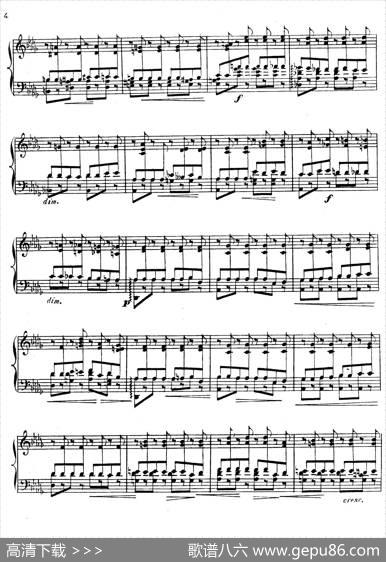 GrandeEtudedeConcertTremoloOp.58（音乐会练习曲“震音”）|路易斯·莫劳·戈特沙尔克