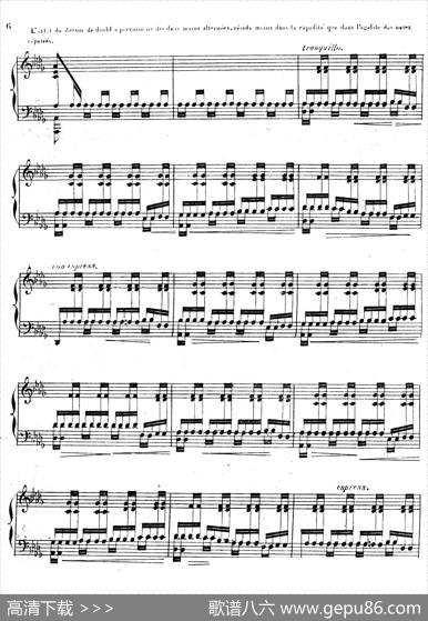 GrandeEtudedeConcertTremoloOp.58（音乐会练习曲“震音”）|路易斯·莫劳·戈特沙尔克