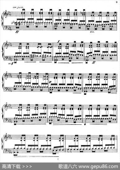 GrandeEtudedeConcertTremoloOp.58（音乐会练习曲“震音”）|路易斯·莫劳·戈特沙尔克