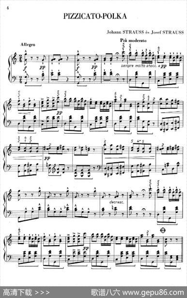 NeuePizzicato-PolkaOp.449（新拨弦波尔卡）|约翰·施特劳斯