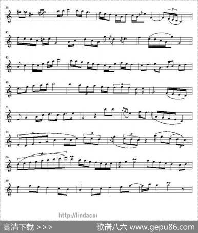 HeartAndSoul（高音萨克斯谱）|KennyG