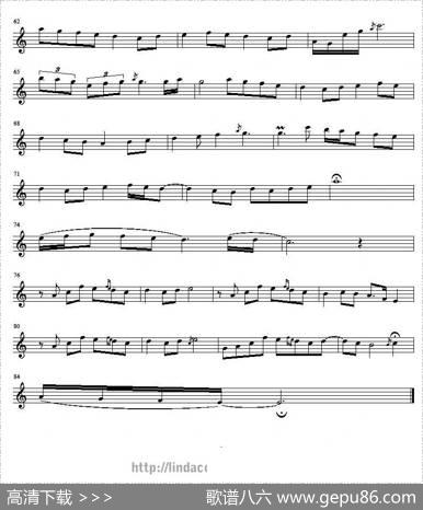 HeartAndSoul（高音萨克斯谱）|KennyG