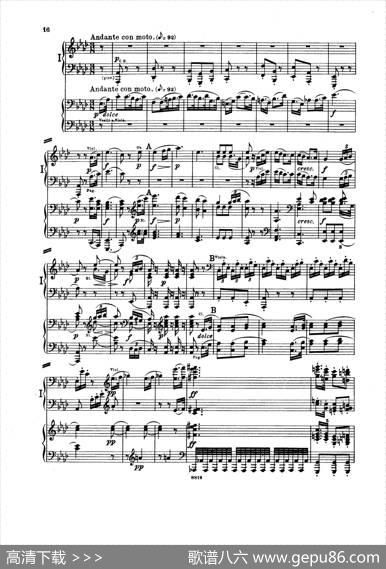 SymphonyNo.5incMinorOp.67（双钢琴版第1——2乐章）|路德维希·冯·贝多芬