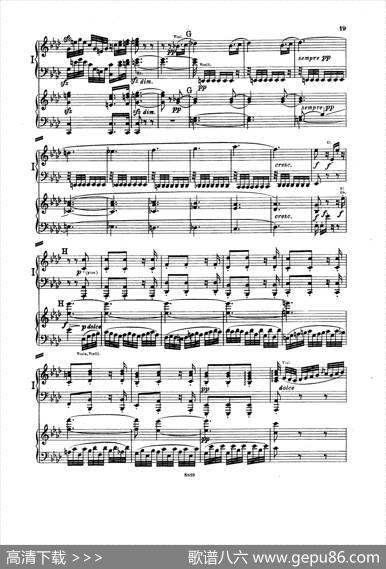 SymphonyNo.5incMinorOp.67（双钢琴版第1——2乐章）|路德维希·冯·贝多芬