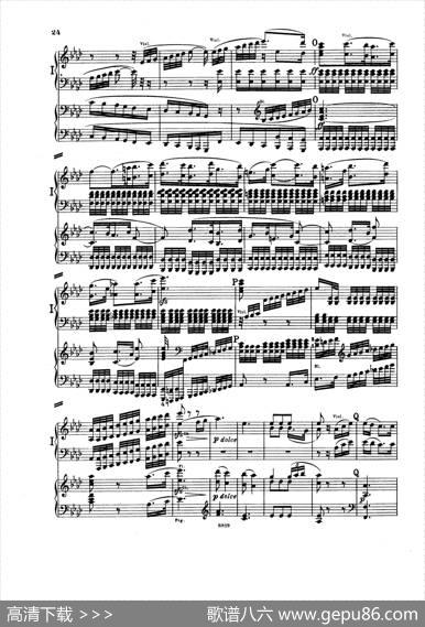 SymphonyNo.5incMinorOp.67（双钢琴版第1——2乐章）|路德维希·冯·贝多芬