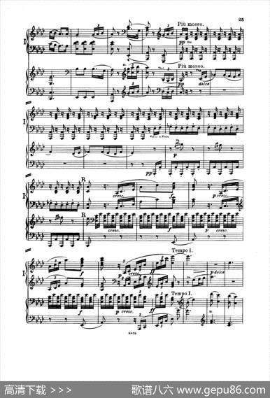 SymphonyNo.5incMinorOp.67（双钢琴版第1——2乐章）|路德维希·冯·贝多芬