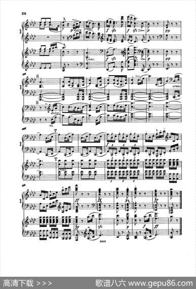 SymphonyNo.5incMinorOp.67（双钢琴版第1——2乐章）|路德维希·冯·贝多芬