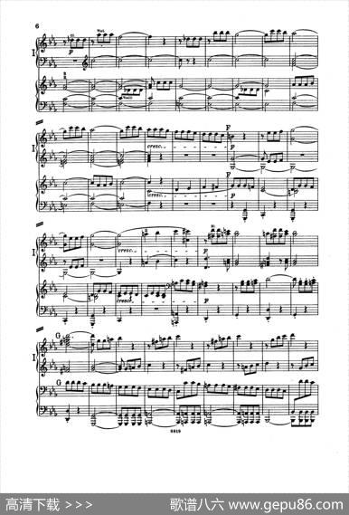 SymphonyNo.5incMinorOp.67（双钢琴版第1——2乐章）|路德维希·冯·贝多芬