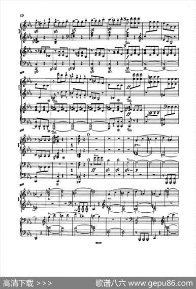 SymphonyNo.5incMinorOp.67（双钢琴版第1——2乐章）|路德维希·冯·贝多芬
