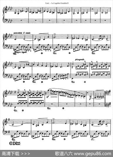 LaLugubreGondolaS.200（Ⅱ）|弗兰茨·李斯特